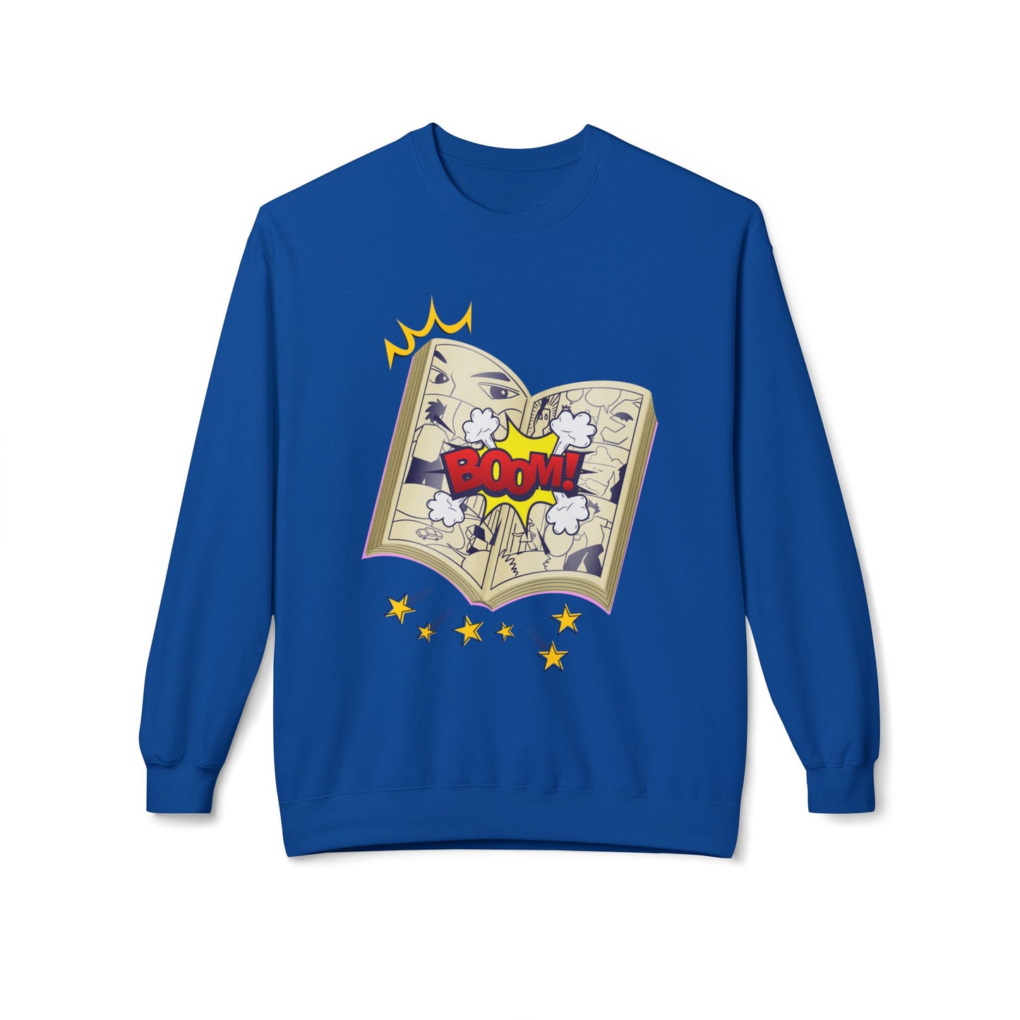 Teen/Adult Unisex Comic Book BOOM! Sweatshirt
