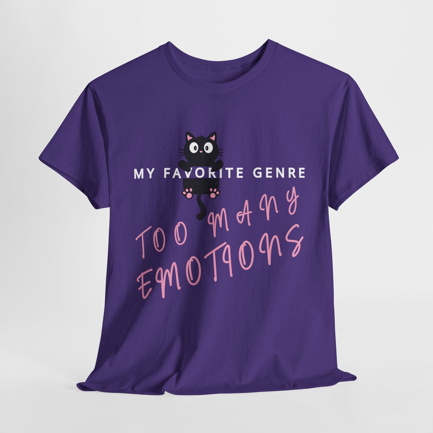 Teen/Adult Unisex Tee – My Favorite Genre: Too Many Emotions