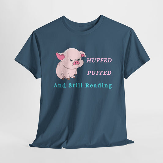 Teen/Adult Unisex Still Reading Tee – Stubbornly Booked & Unbothered