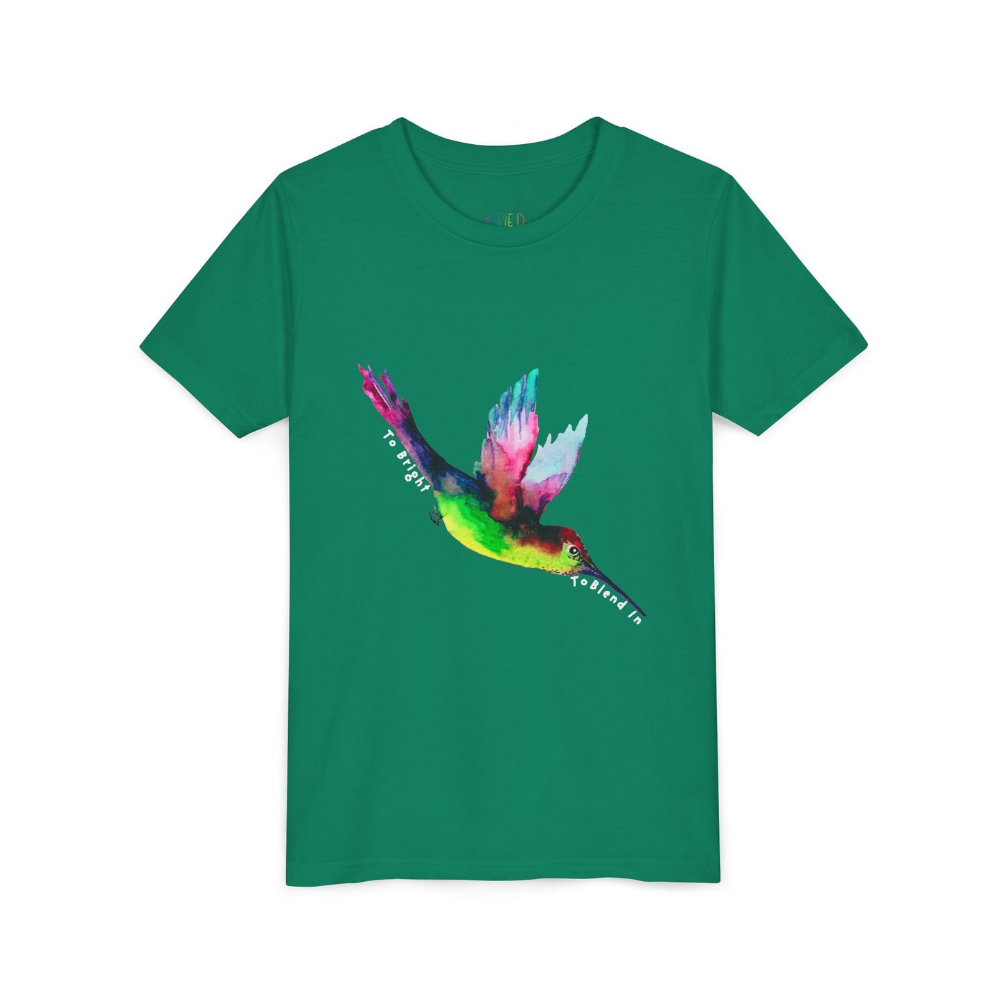 Youth Too Bright to Blend In Tee – Shine Loud, Fly Proud