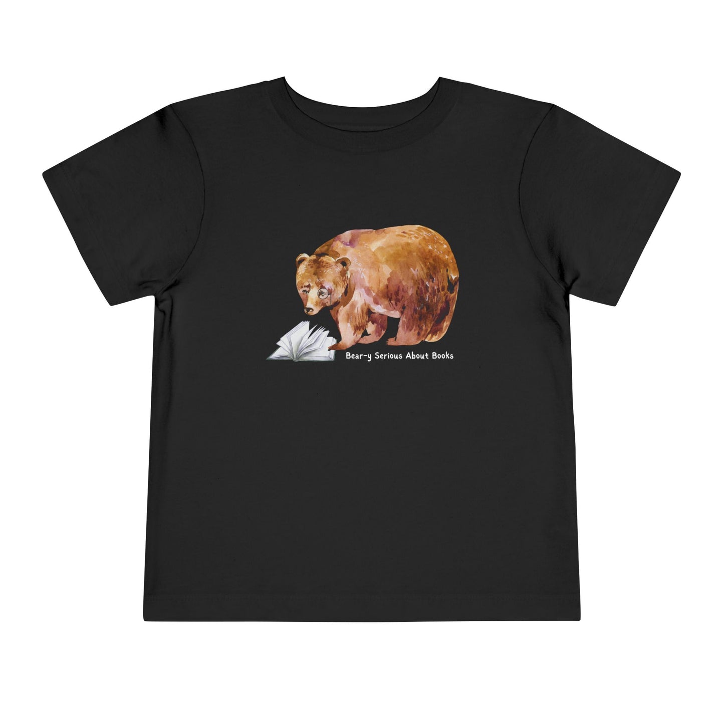 Toddler Bear-y Serious Book Tee