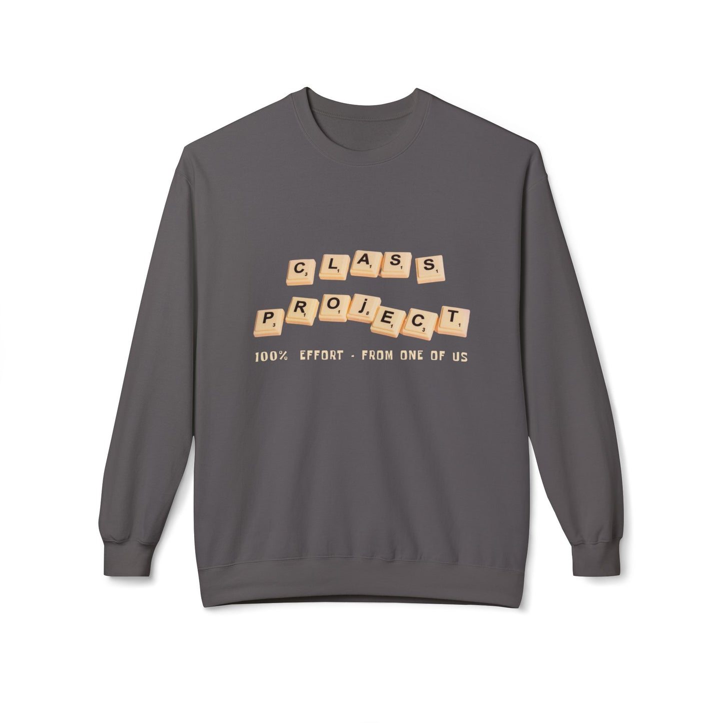 Teen/Adult Unisex Funny Class Project Sweatshirt