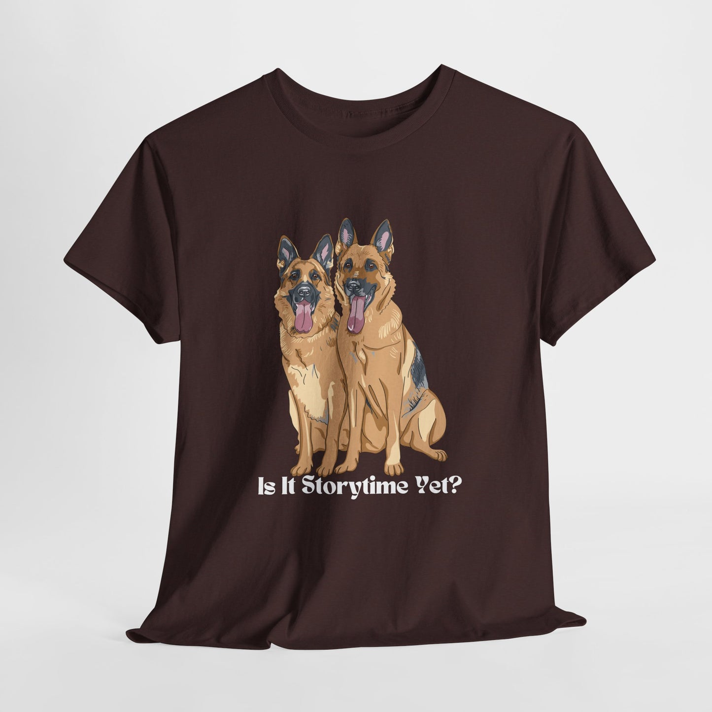 Teen/Adult Unisex Storytime Shepherds Tee – Sitting, Waiting, Listening