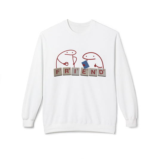 Teen/Adult Unisex Friend Sweatshirt – Wholesome Design Celebrating Kindness and Connection