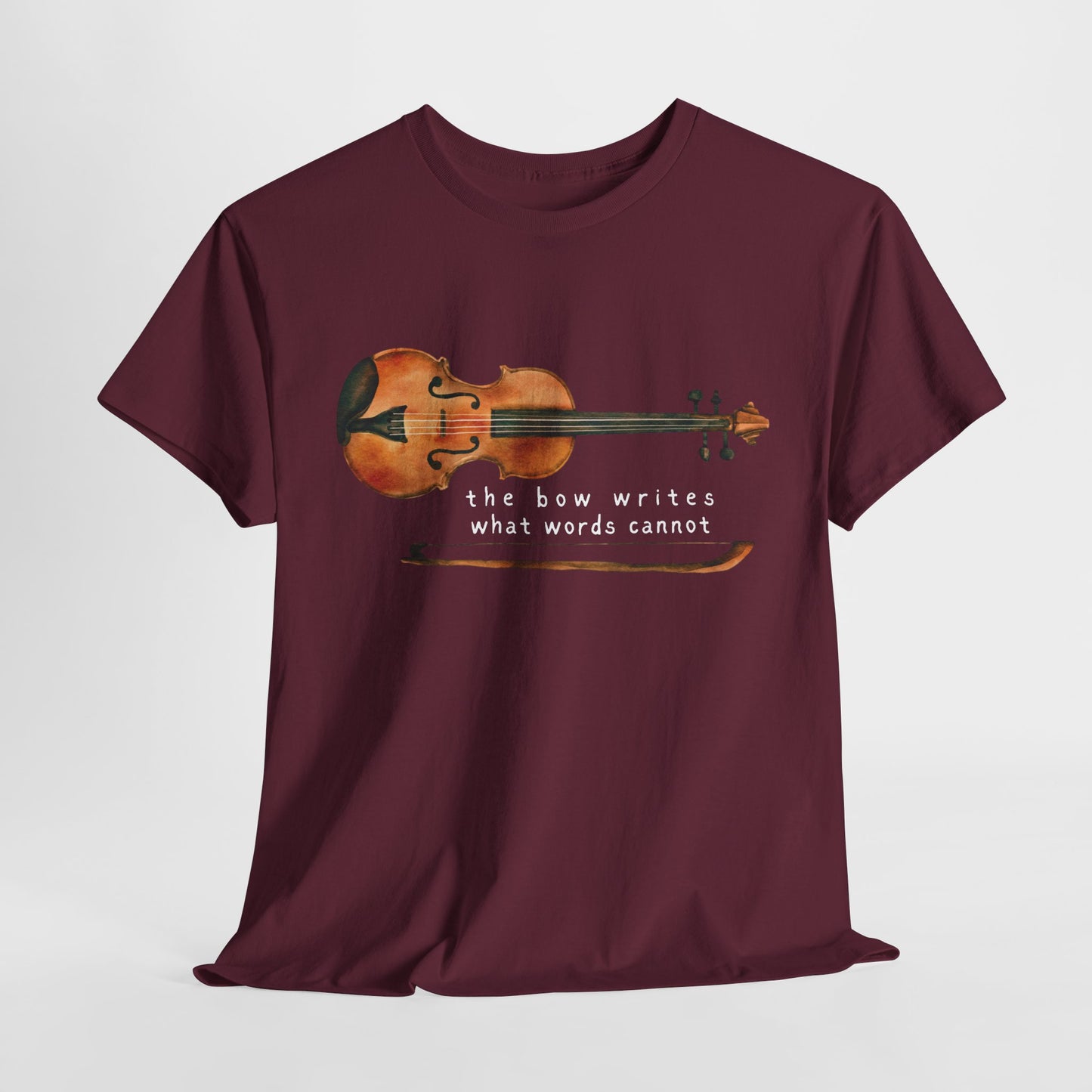 Teen/Adult Unisex The Bow Writes What Words Cannot Tee