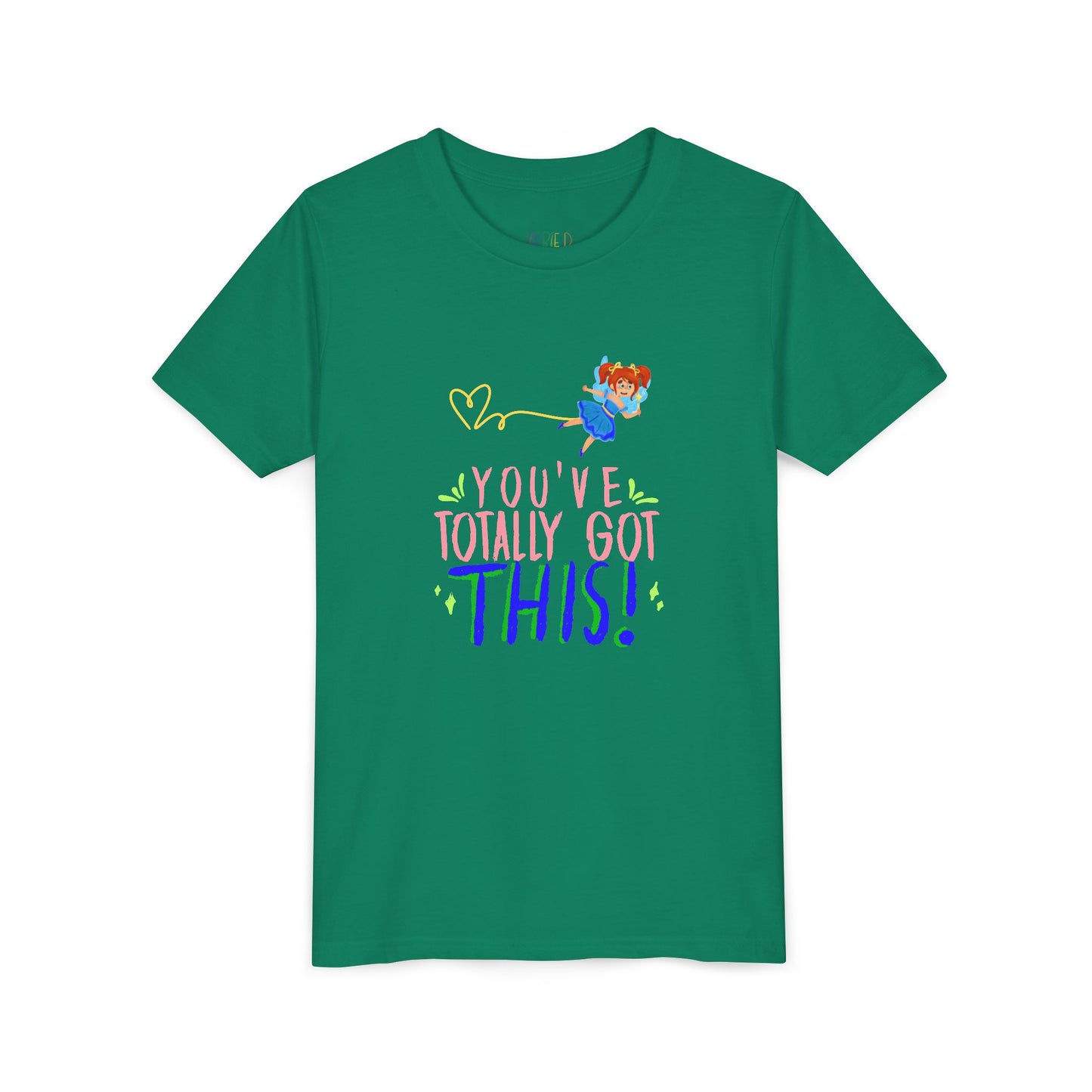 Youth You’ve Totally Got This! Tee – Wings Out, Confidence Up