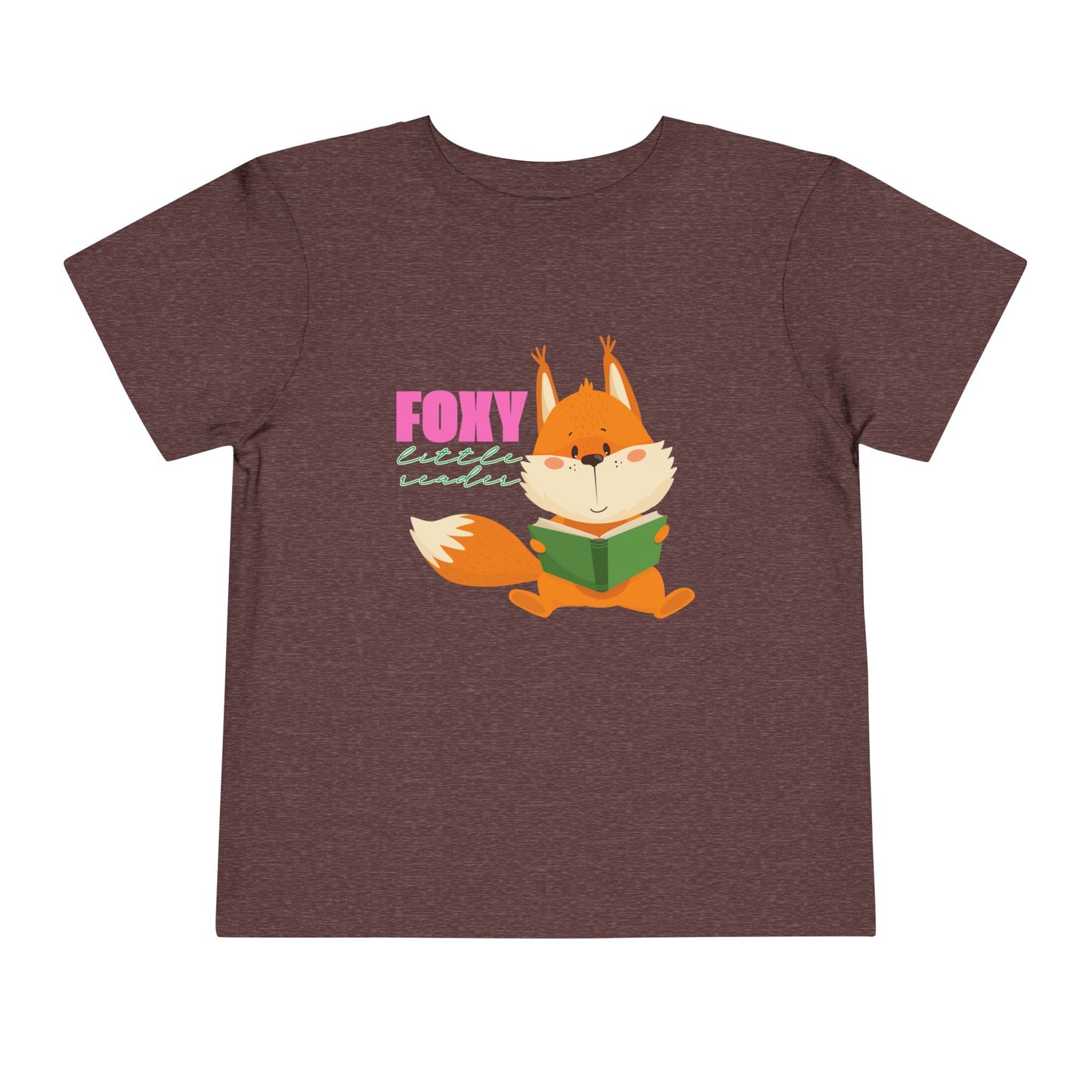 Toddler Foxy Little Reader Tee – Adorable Book-Lover Style
