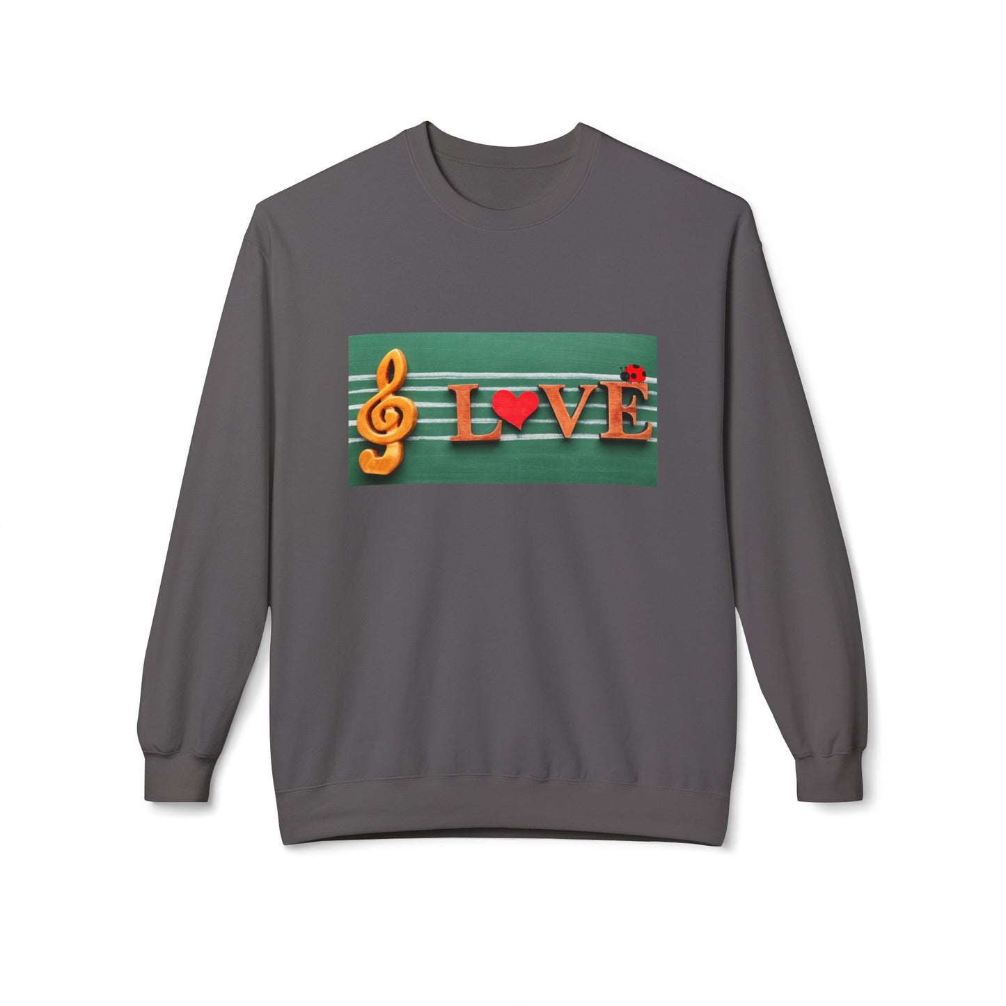 Teen/Adult Unisex Love Music Sweatshirt