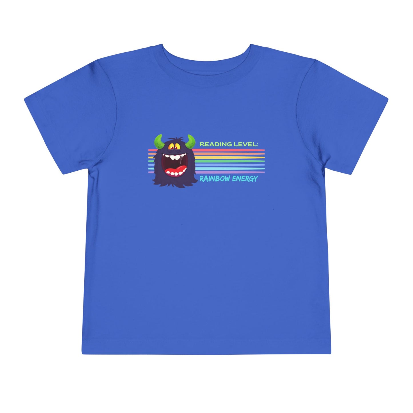 Toddler Reading Level: Rainbow Energy Tee