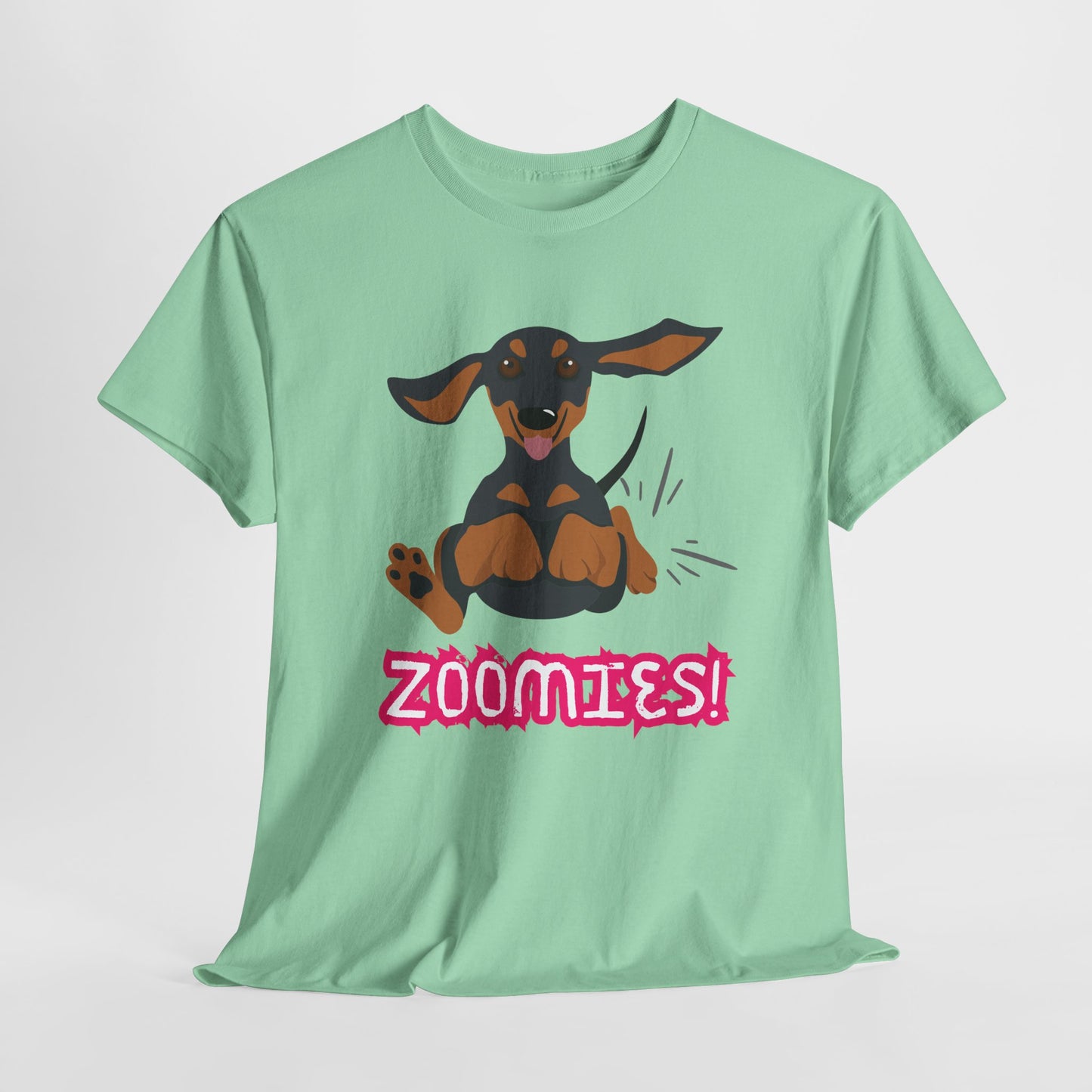 Teen/Adult Unisex Zoomies Tee – Powered by Pure Joy (and Maybe a Squeaky Toy)