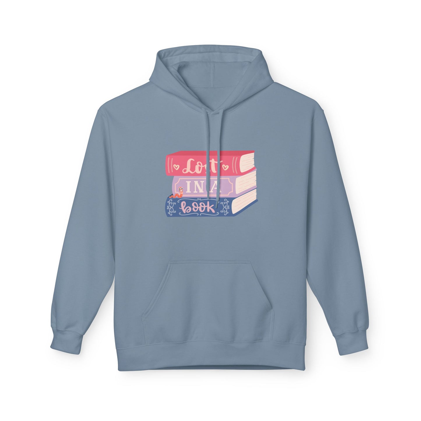 Teen/Adult Unisex Lost in a Book Stack Hoodie