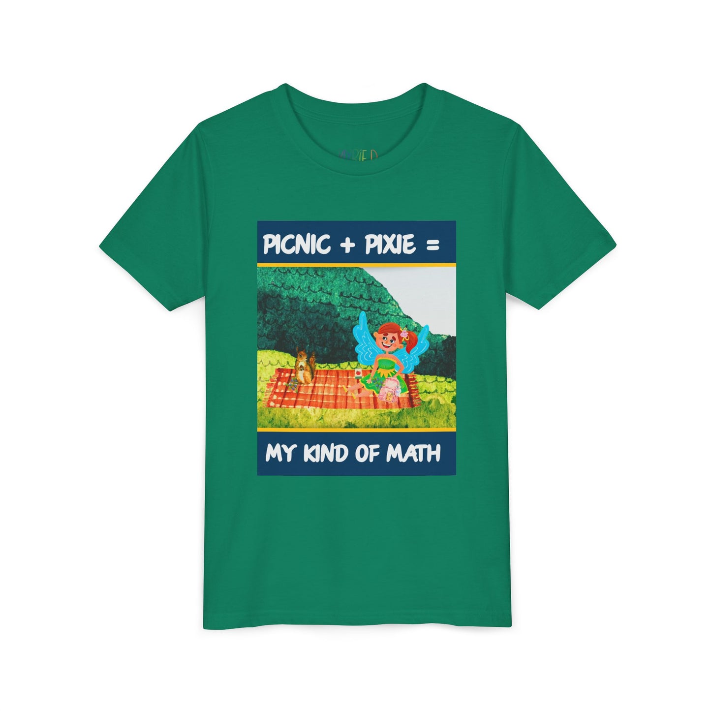 Youth Picnic + Pixie = My Kind of Math Tee – Fun Outdoor T-Shirt for Curious Kids and Creative Thinkers