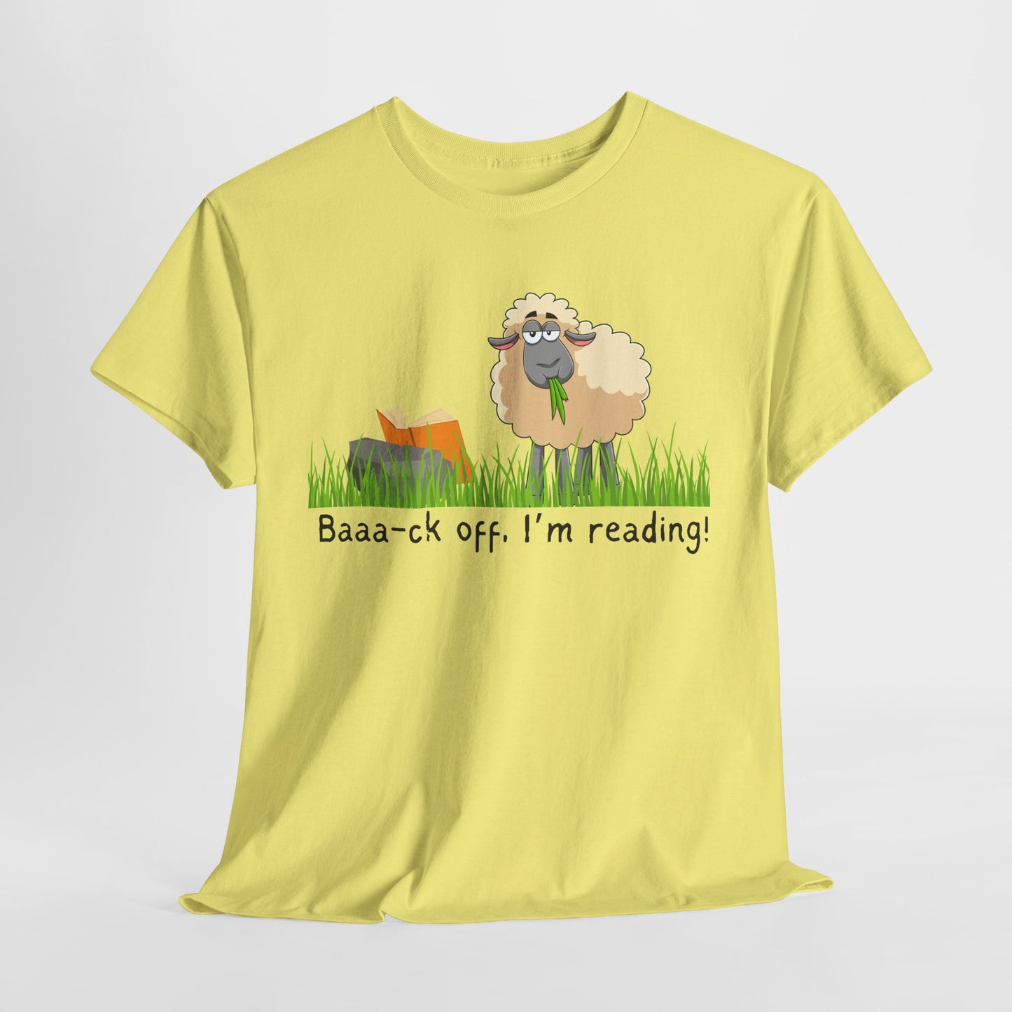 Teen/Adult Unisex Baaa-ck Off Tee – For Fiercely Focused Readers