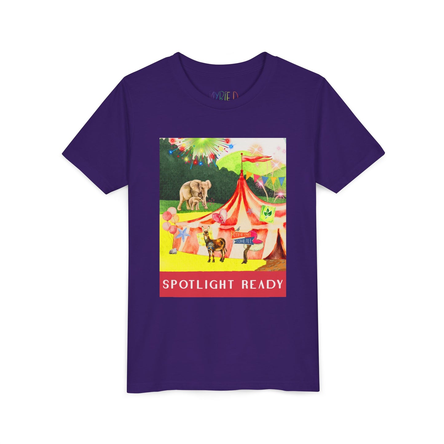 Youth Spotlight Ready – Circus Confidence Tee