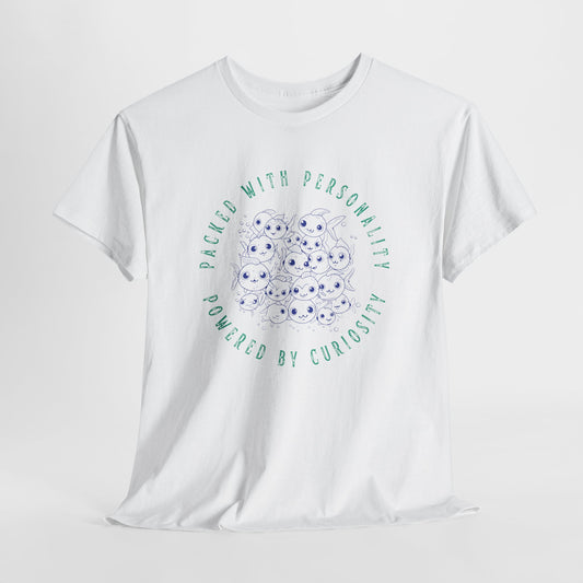Teen/Adult Unisex Powered by Curiosity Tee – For the Wonder-Full