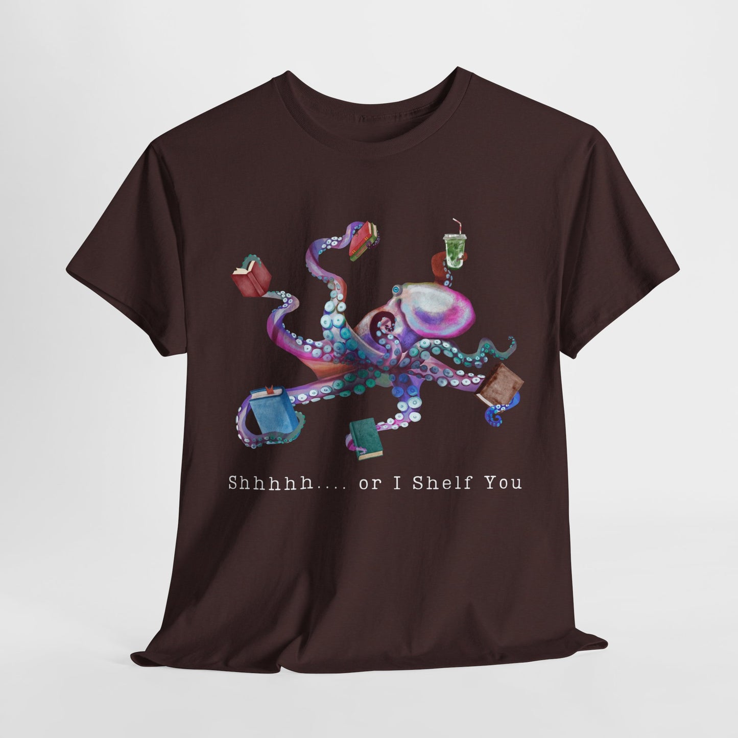 Teen/Adult Unisex Shhhh… or I Shelf You Unisex Tee
