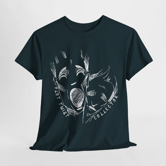 Teen/Adult Unisex Tee – Plot Twist Collector (Screaming Face Edition)