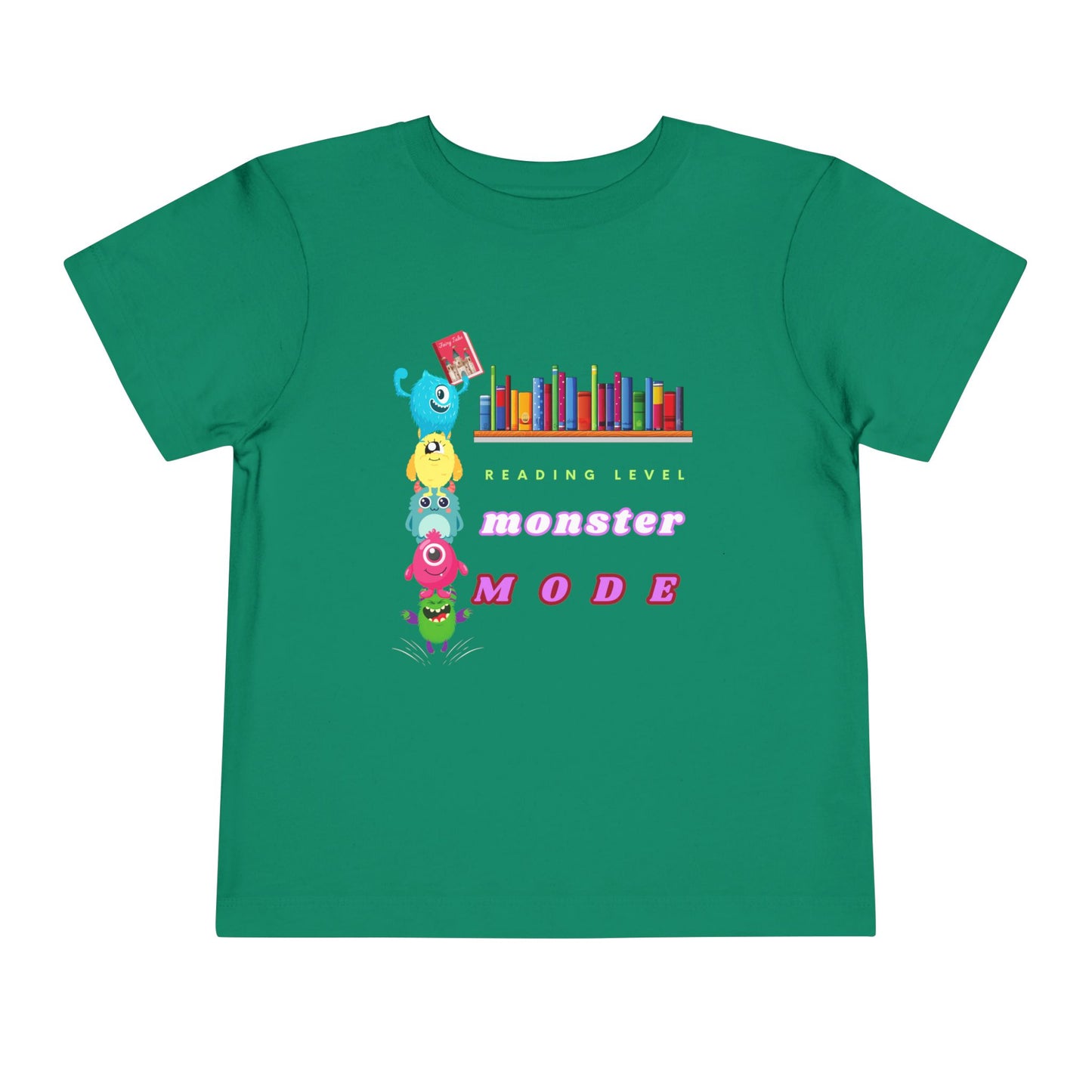 Toddler Monster Mode Reading Tee