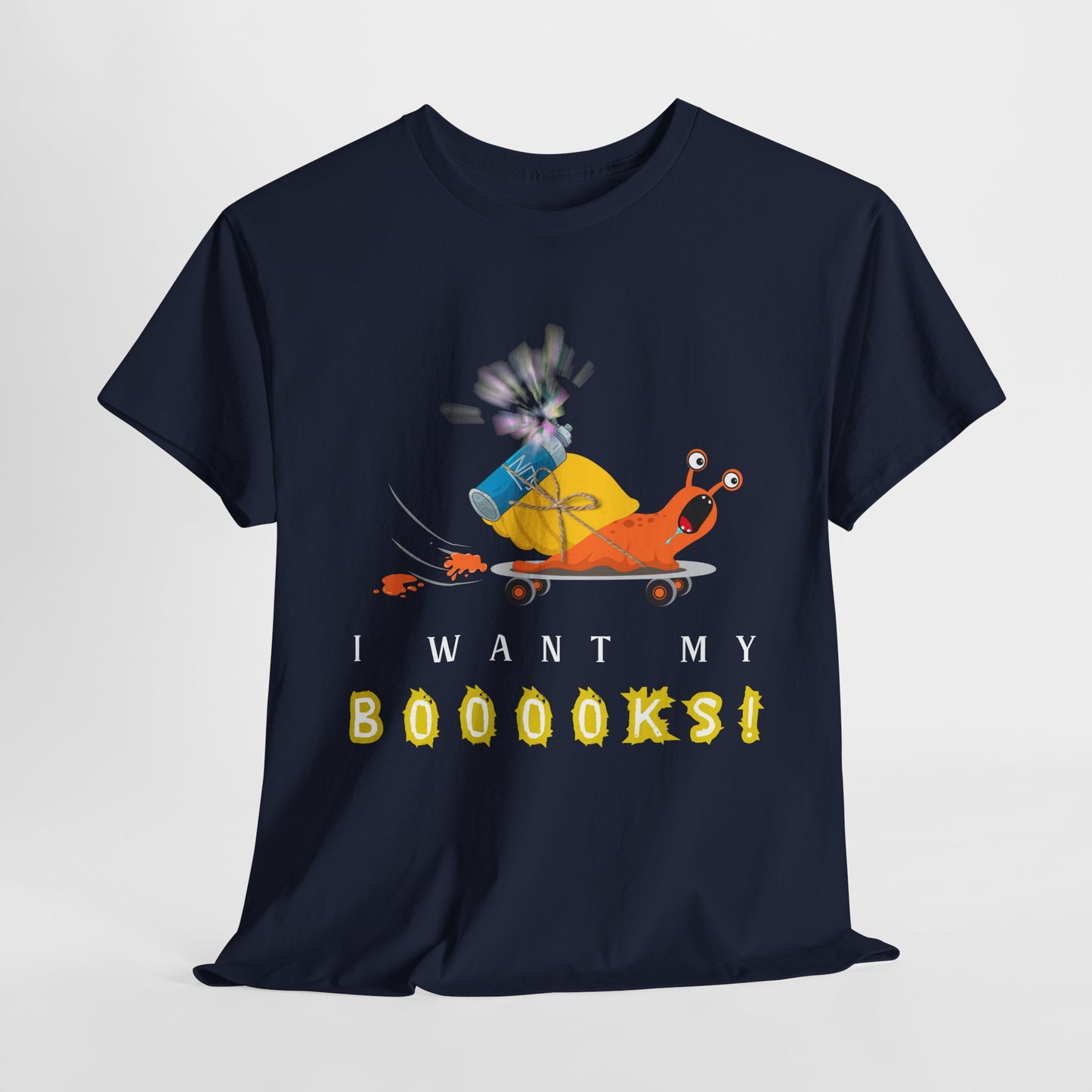Teen/Adult Unisex I Want My Boooooks! Unisex Tee