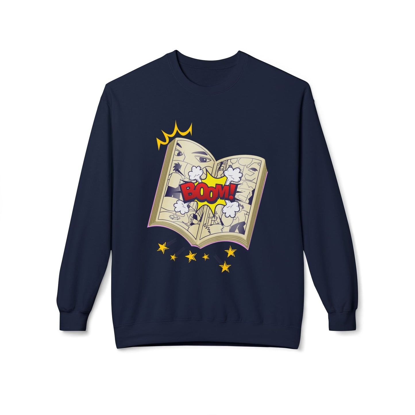 Teen/Adult Unisex Comic Book BOOM! Sweatshirt