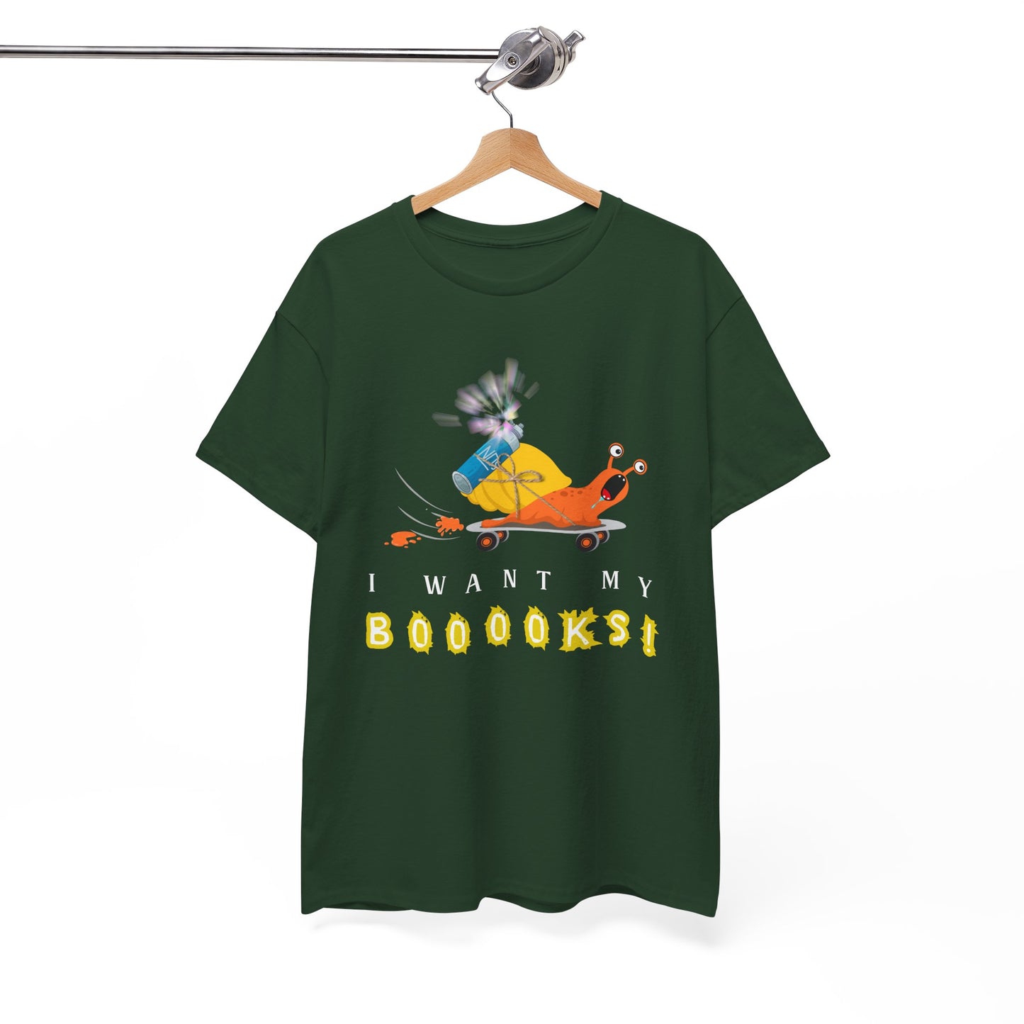 Teen/Adult Unisex I Want My Boooooks! Unisex Tee