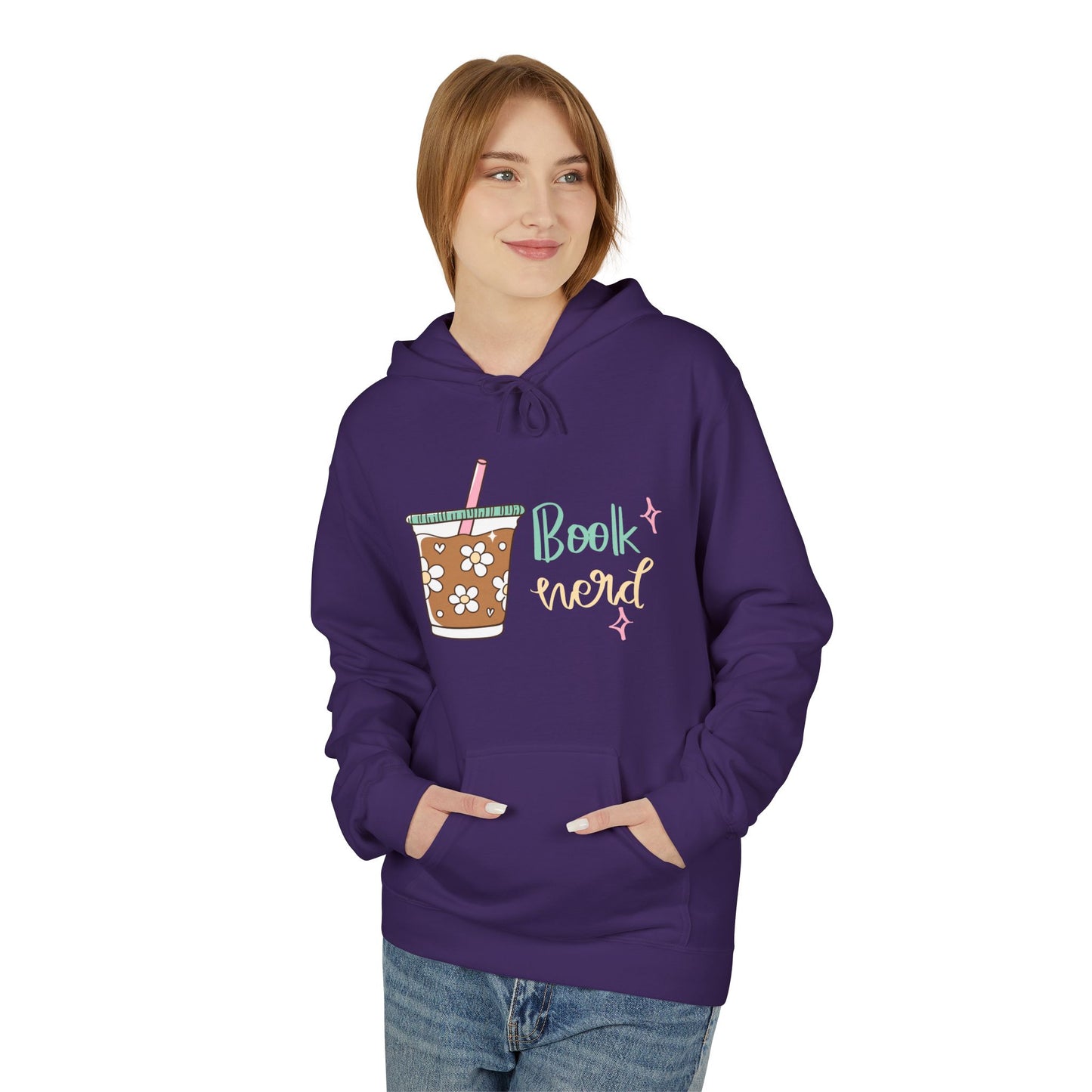 Teen/Adult Unisex Book Nerd Hoodie