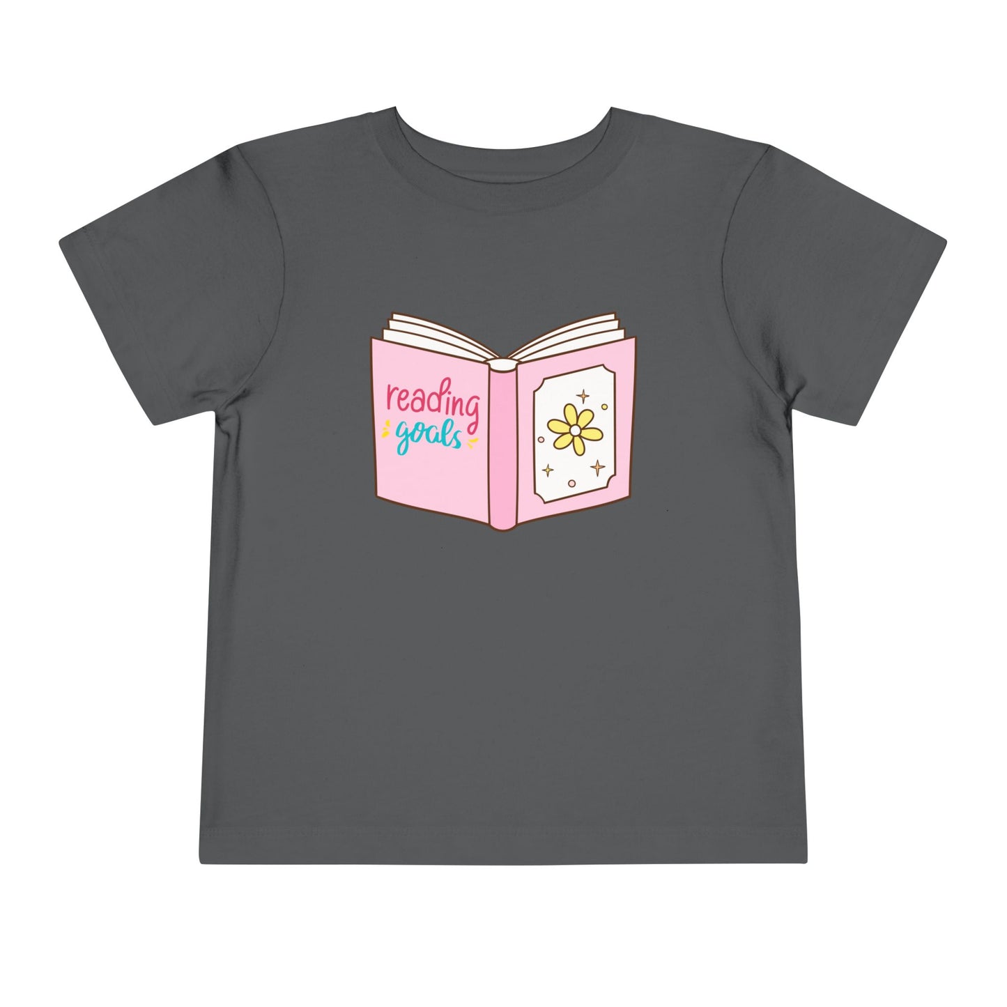 Toddler Reading Goals Tee – Sweet Style for Little Book Lovers