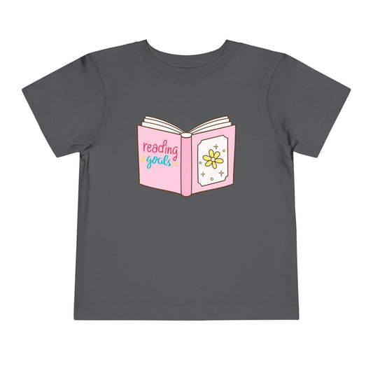 Toddler Reading Goals Tee – Sweet Style for Little Book Lovers
