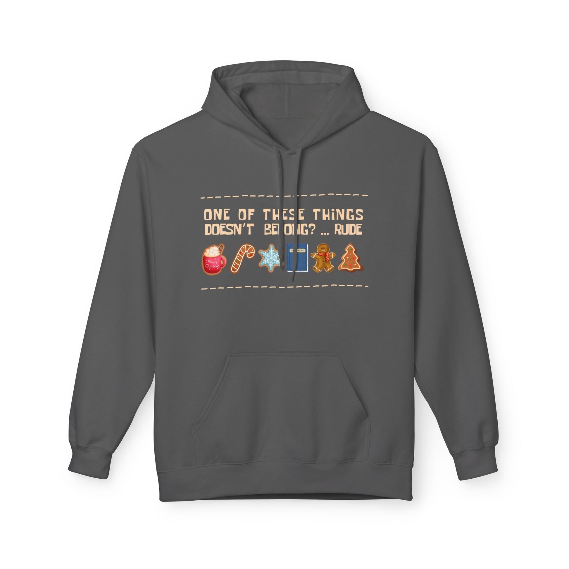 Teen/Adult Unisex One of These Things Hoodie â€“ Funny Book Lover Christmas Design Printify