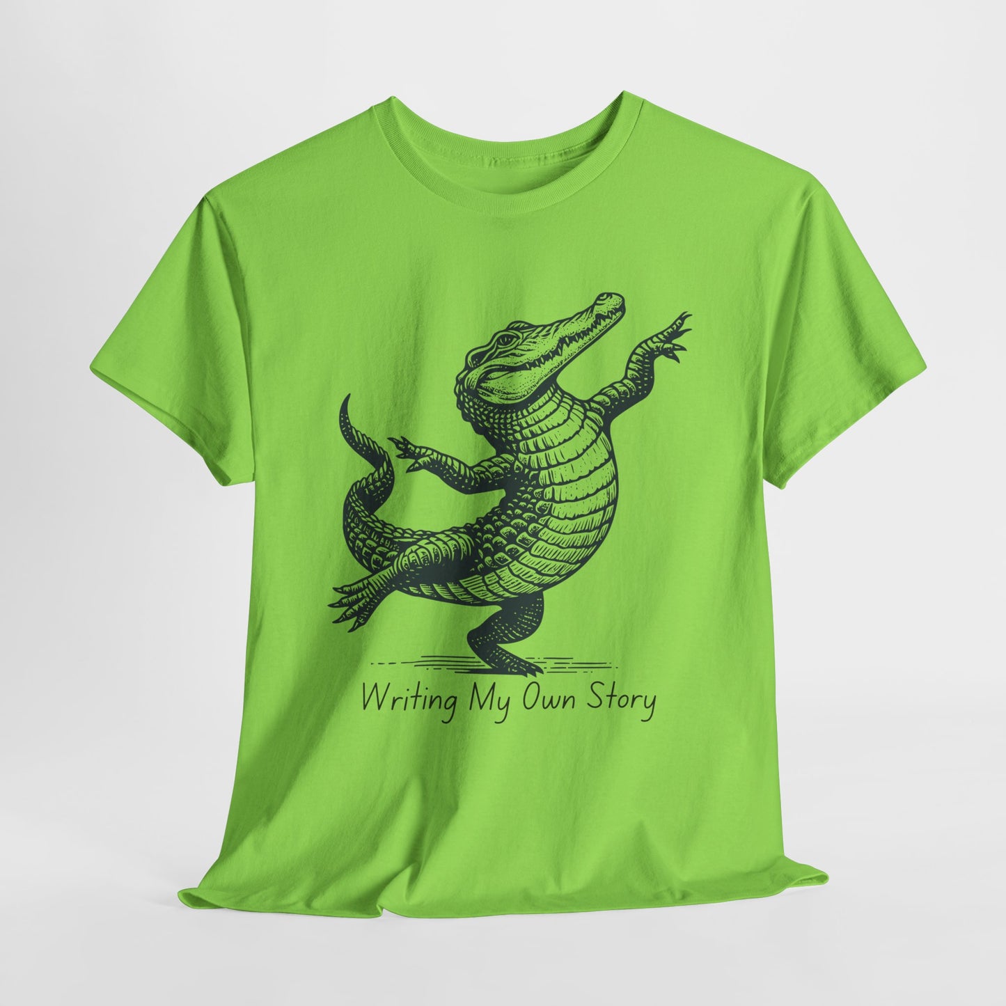 Teen/Adult Unisex Writing My Own Story Tee – Fiercely Independent, Boldly Bookish