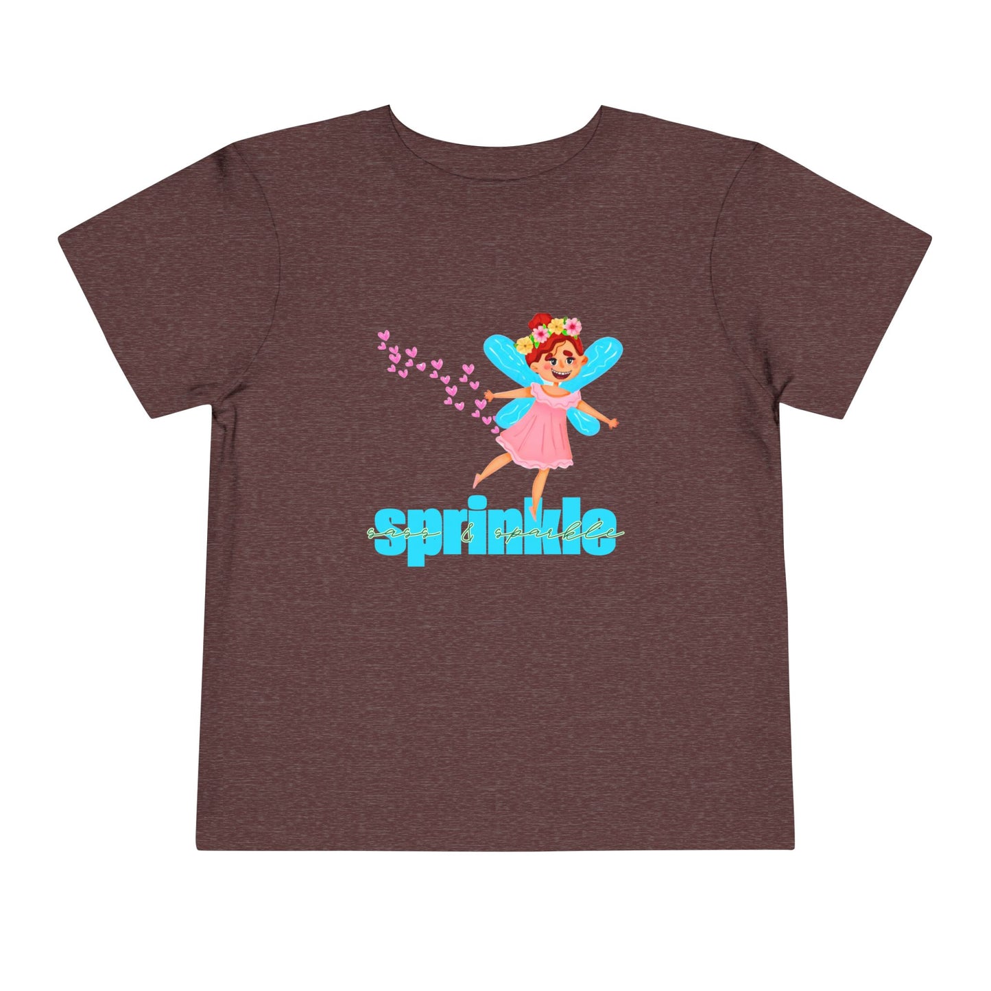 Toddler Sprinkle Sass & Sparkle Tee – Fairy Girl Shirt for Bold Little Spirits