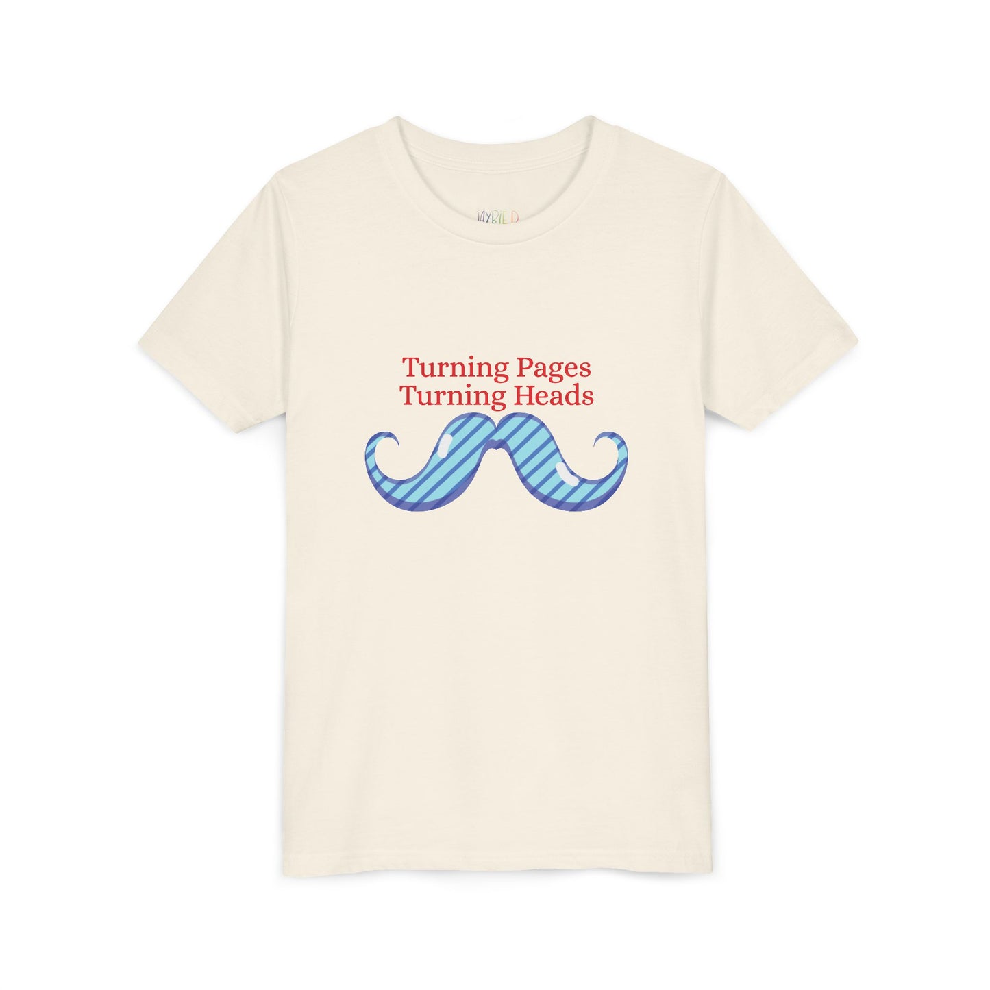 Youth Turning Pages, Turning Heads Tee – Stylish Gift for Young Readers with Flair, For kids who know that confidence and books go hand in hand!