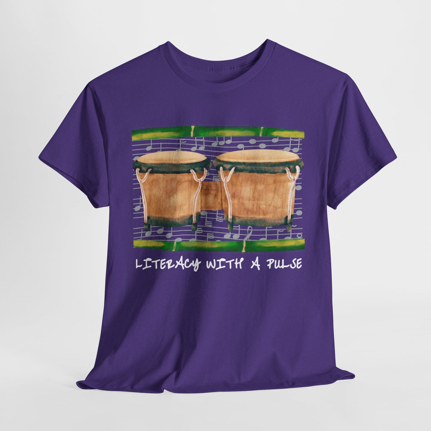 Teen/Adult Unisex Literacy with a Pulse Tee