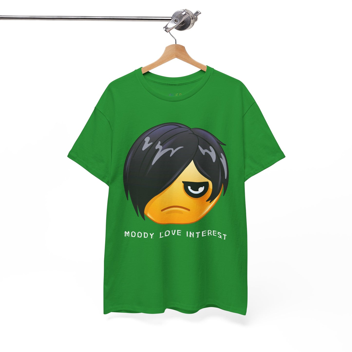 Teen/Adult Unisex Moody Love Interest Tee â€“ Brood First, Kiss Later