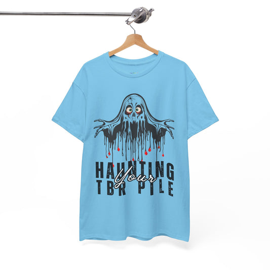 Teen/Adult Unisex Haunting Your TBR Pile Horror T-Shirt