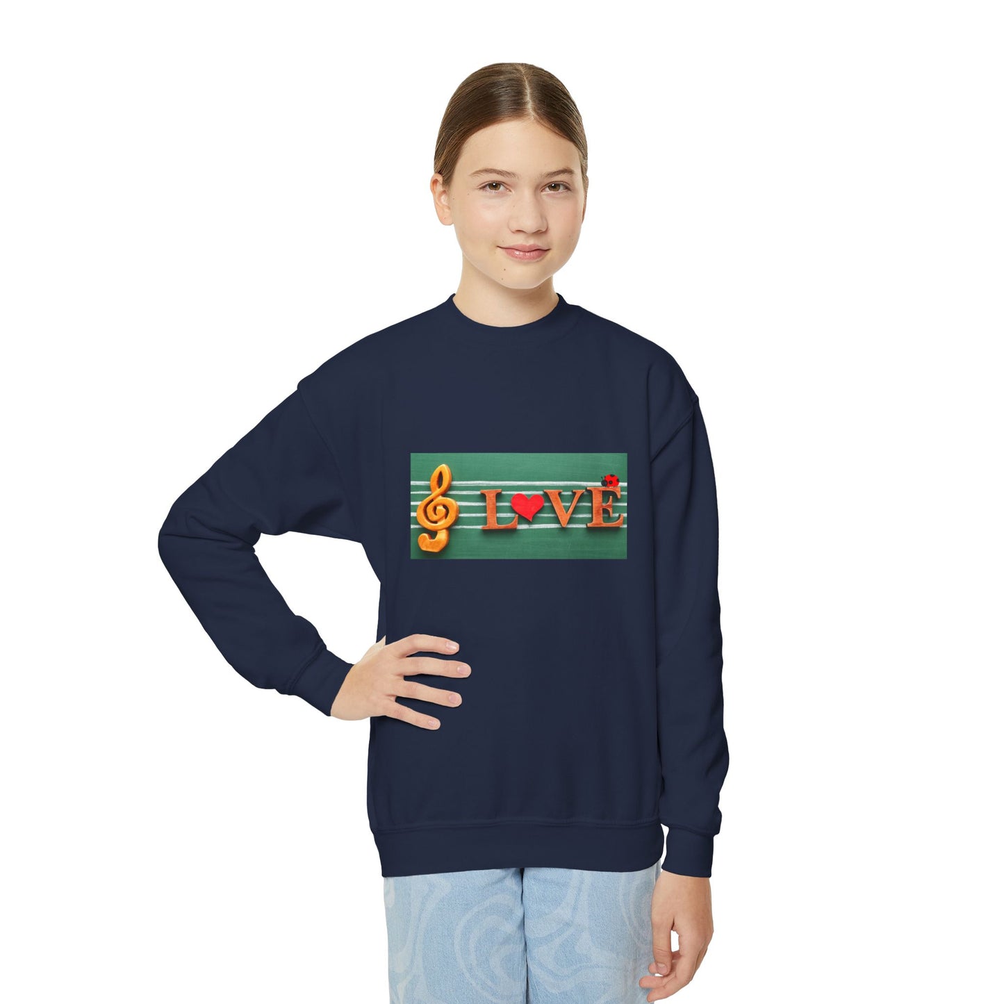 Youth Music Love Sweatshirt