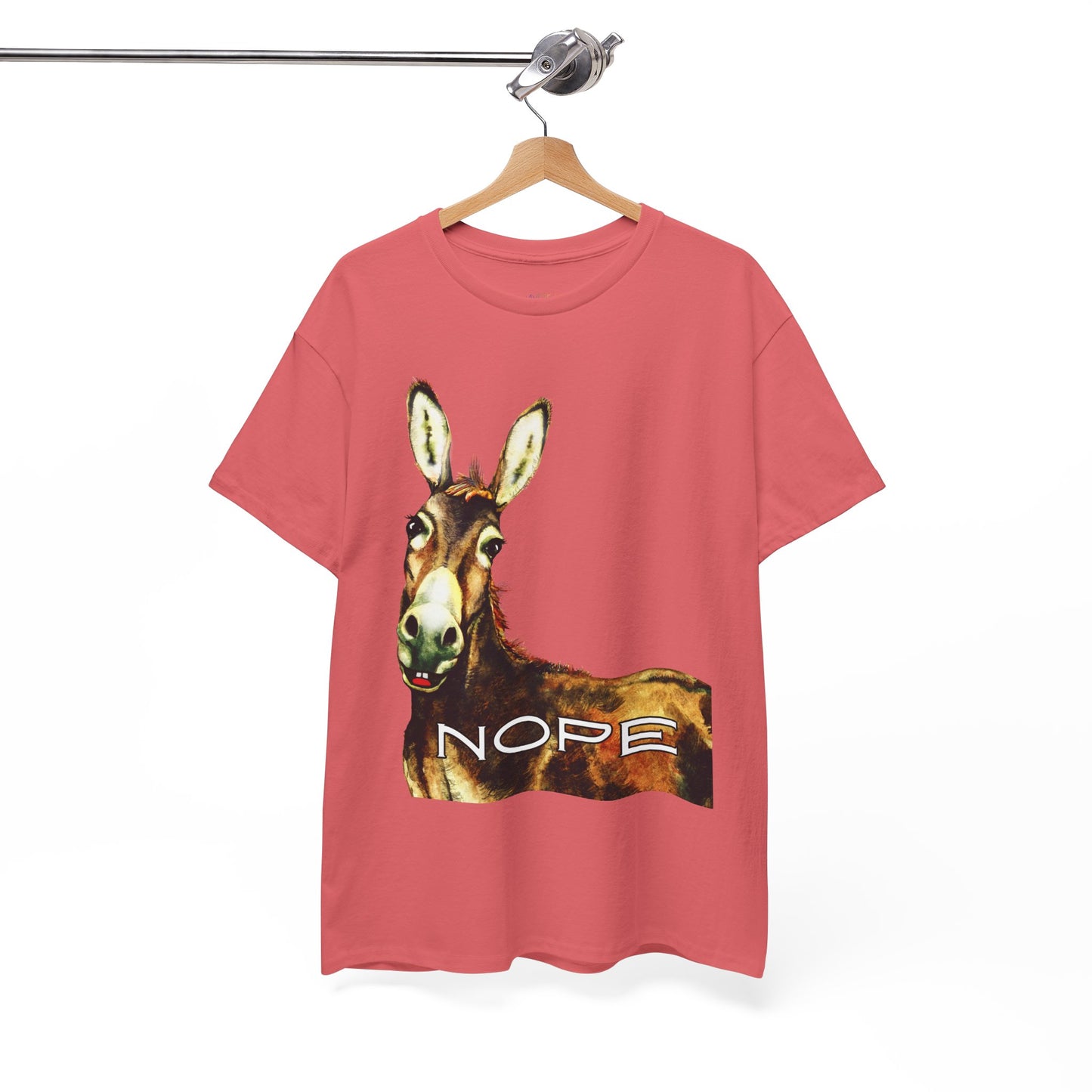 Teen/Adult Unisex Donkey NOPE T-Shirt
