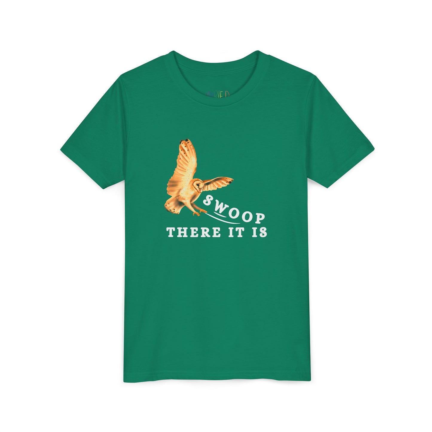 Youth Swoop There It Is T-Shirt – Playful Owl Tee Inspired by Mei-Mei