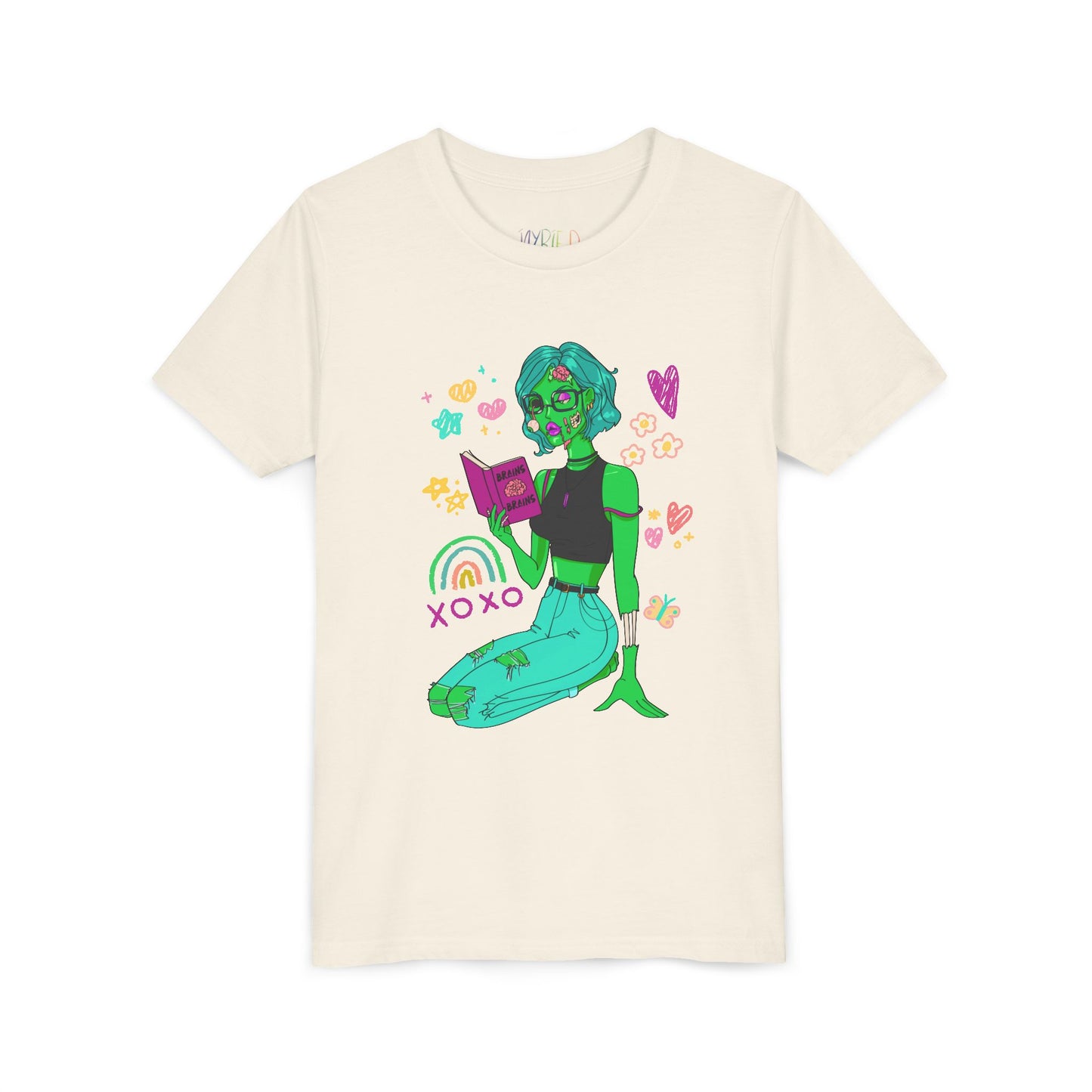 Youth Reading in Style – Zombie Girl Tee