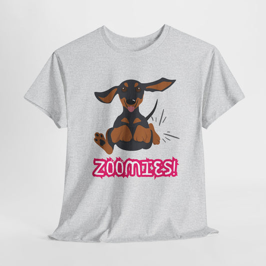 Teen/Adult Unisex Zoomies Tee – Powered by Pure Joy (and Maybe a Squeaky Toy)