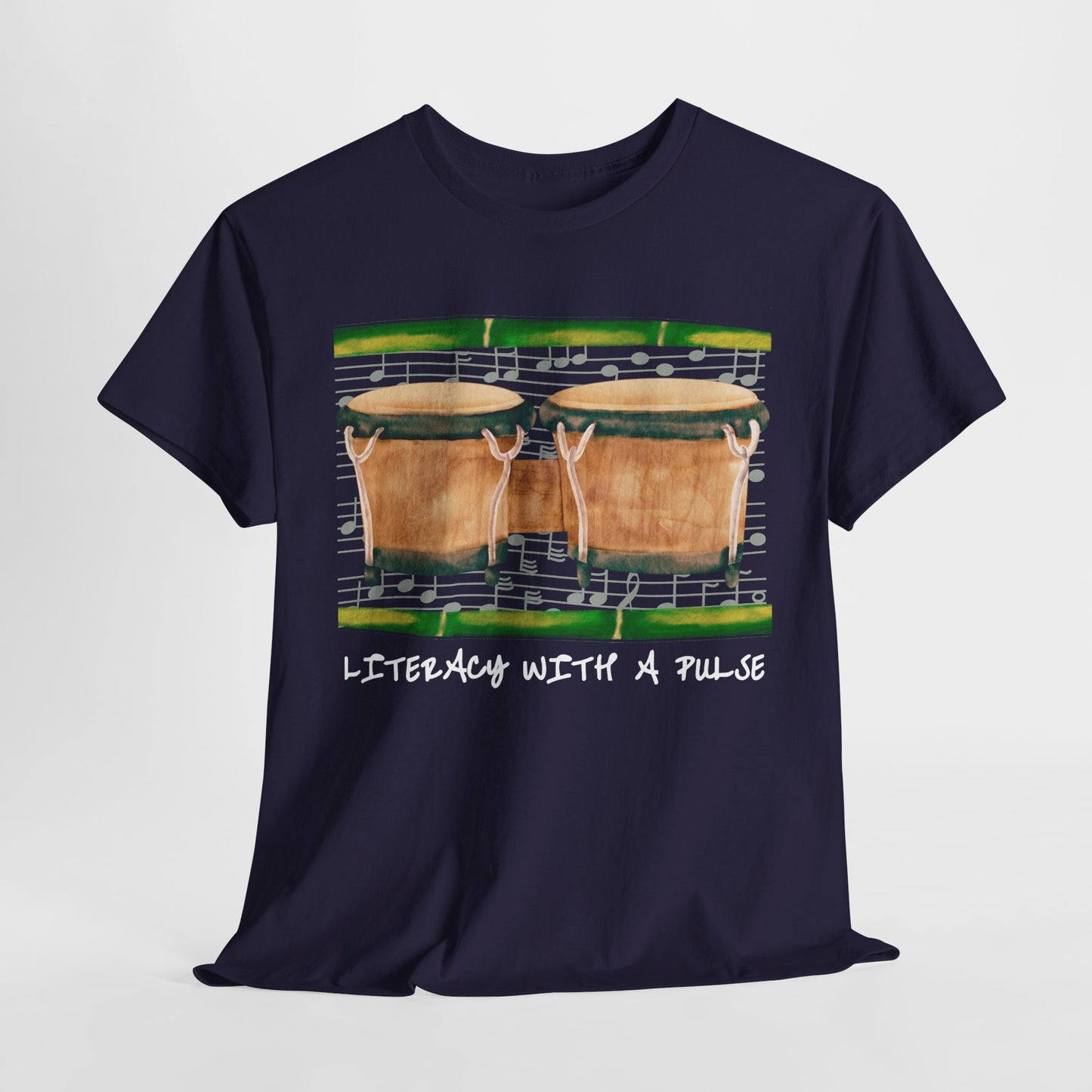 Teen/Adult Unisex Literacy with a Pulse Tee
