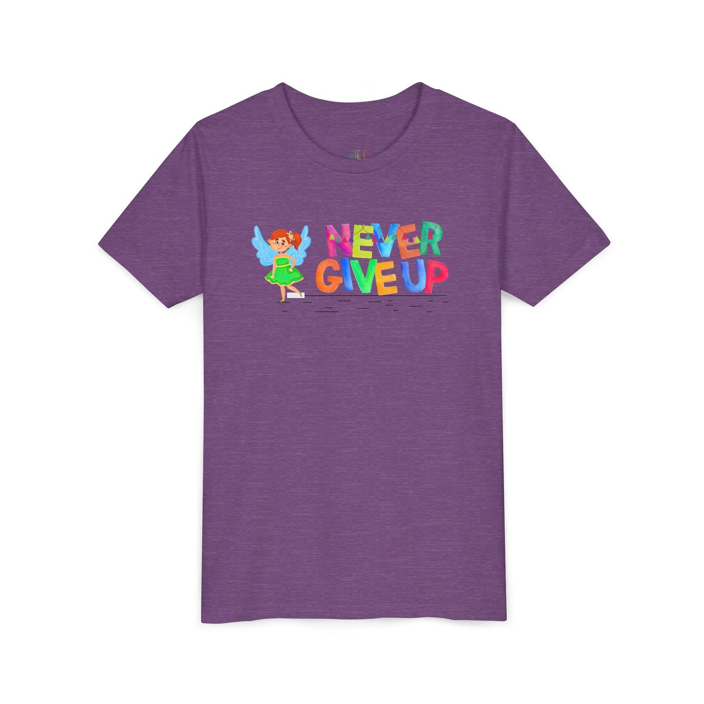 Youth Never Give Up Tee – Keep Going, Keep Growing