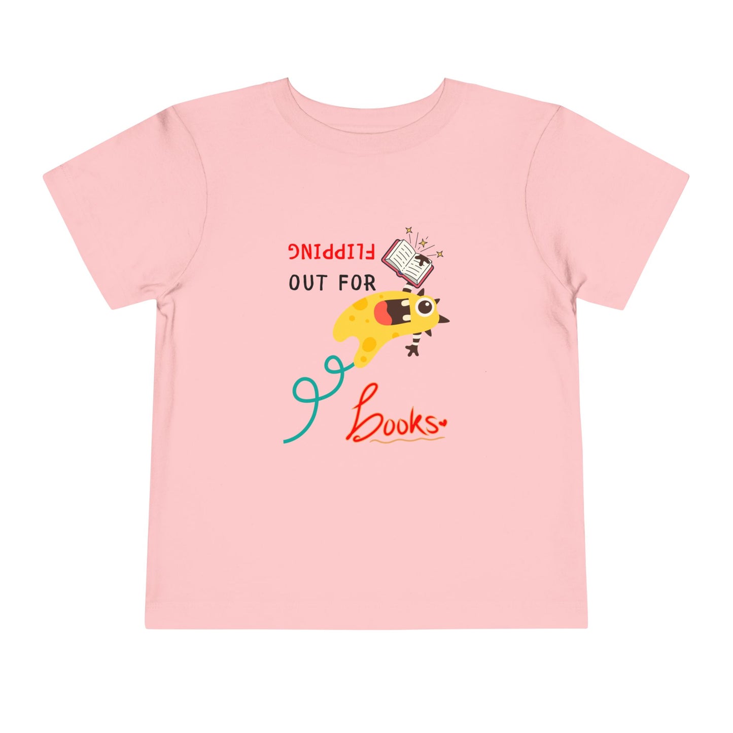 Toddler Flipping Out for Books Tee