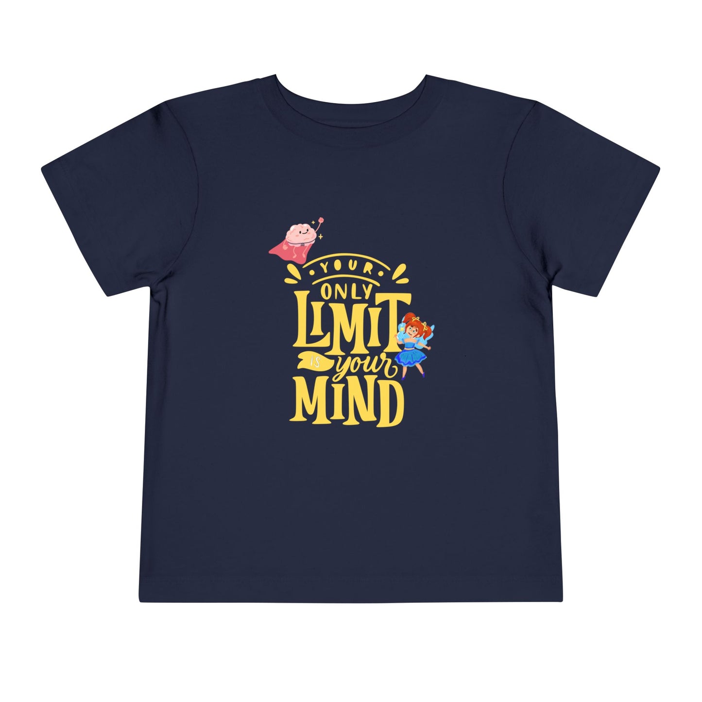 Toddler Your Only Limit Tee – Mei-Mei Motivational Shirt for Little Dreamers