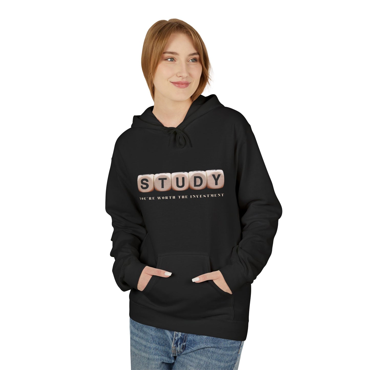 Teen/Adult Unisex Motivational Study Hoodie