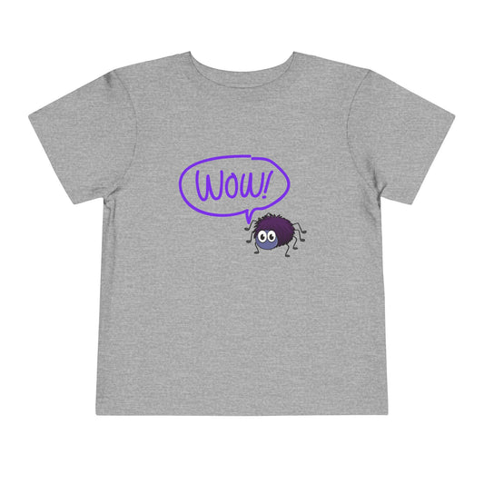 Toddler Wow! Spider Tee – Cute Creepy-Crawly Shirt for Curious Kids