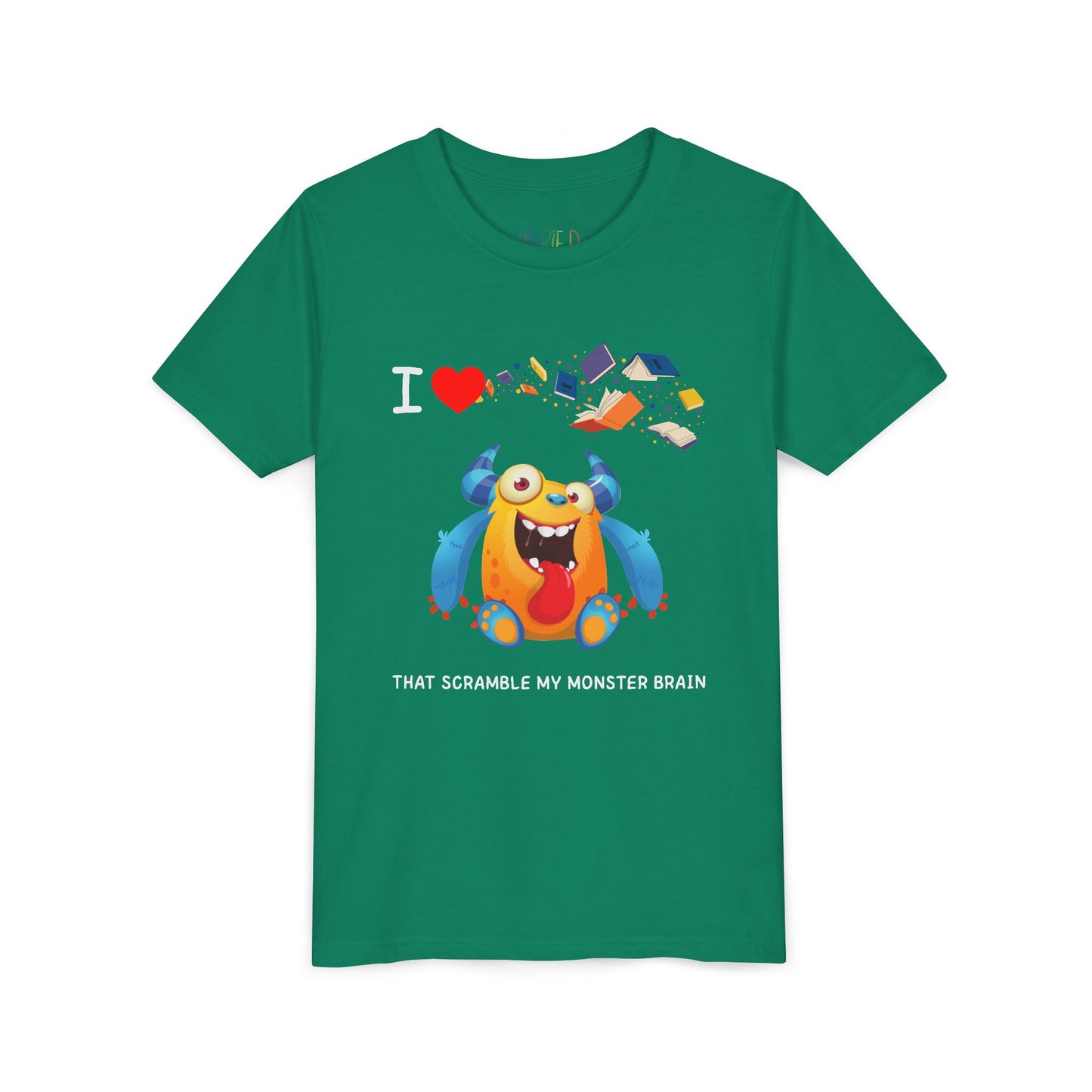 Youth Monster Brain Scramble Tee