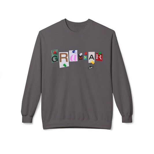 Teen/Adult Unisex Grammar Sweatshirt – Fun Teacher Design for Word Nerds and Language Lovers