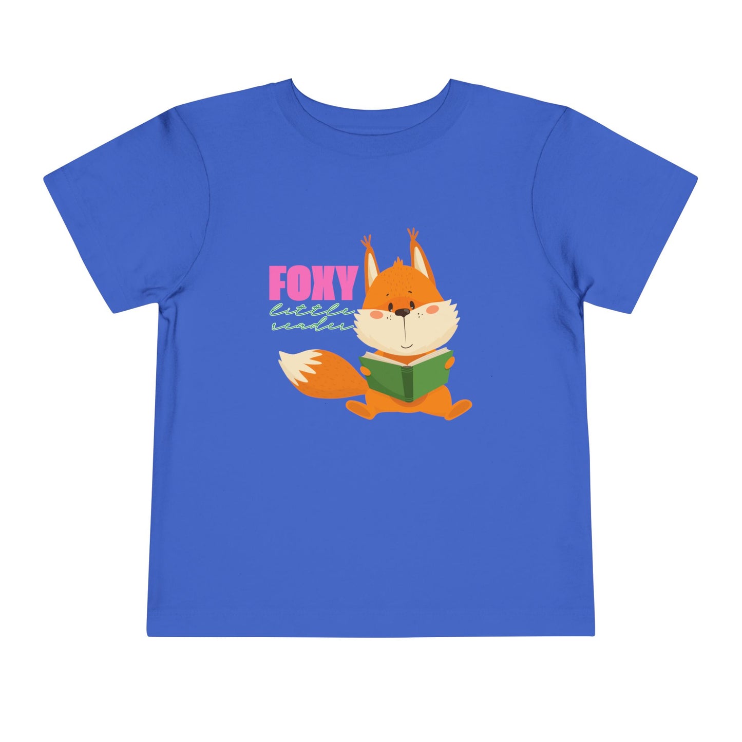 Toddler Foxy Little Reader Tee – Adorable Book-Lover Style