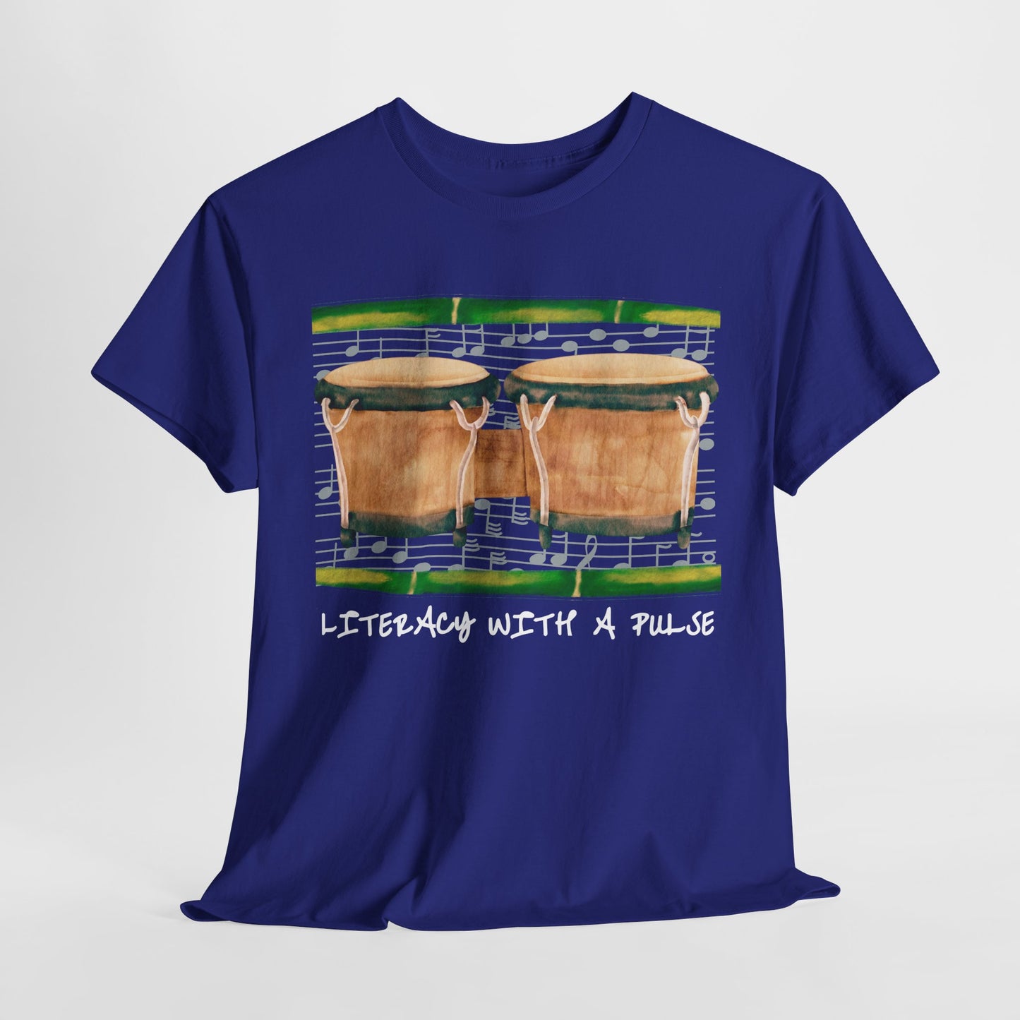 Teen/Adult Unisex Literacy with a Pulse Tee